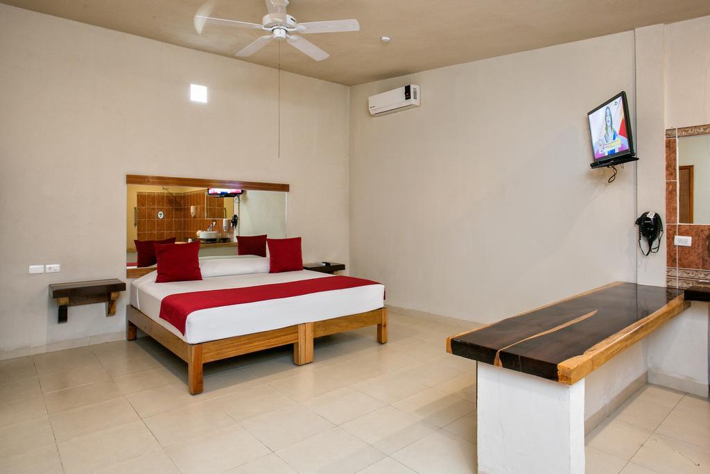 Auto Hotel Paraíso Inn Palenque Quarto foto