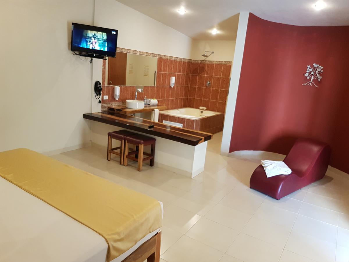 Auto Hotel Paraíso Inn Palenque Exterior foto